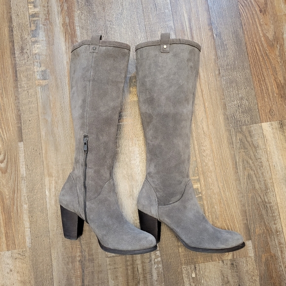 UGG Shoes - UGG Ava Suede Heeled Boots